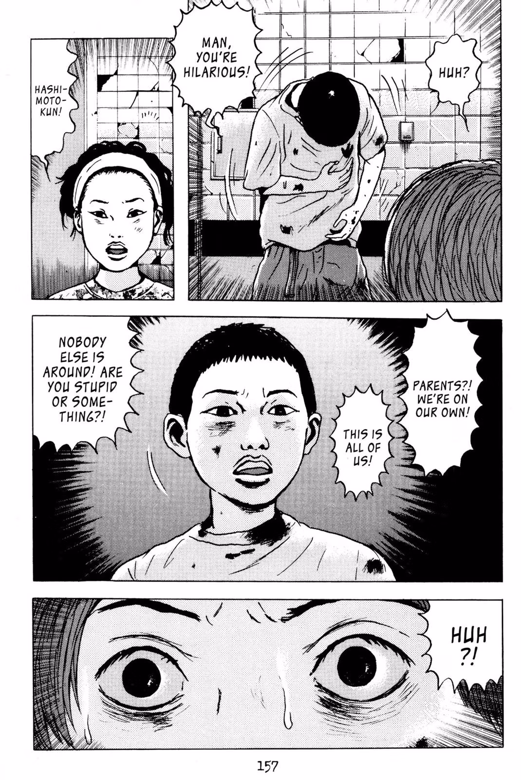 Dragon Head Chapter 3 page 154 - 