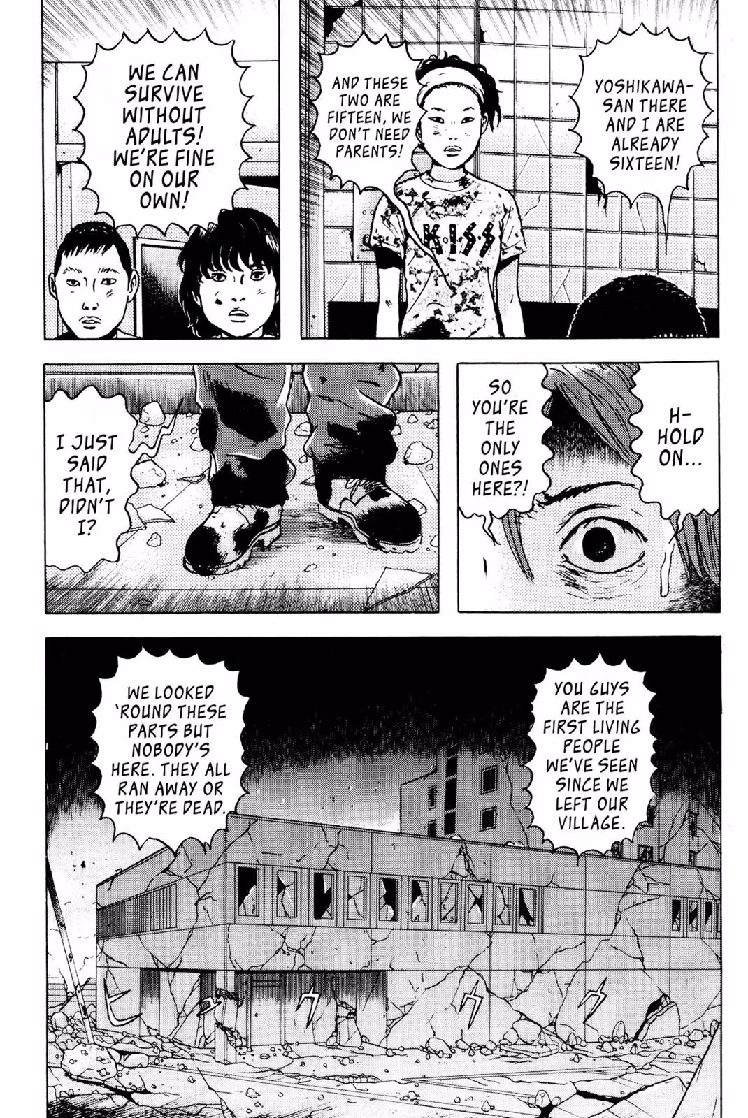 Dragon Head Chapter 3 page 156 - 