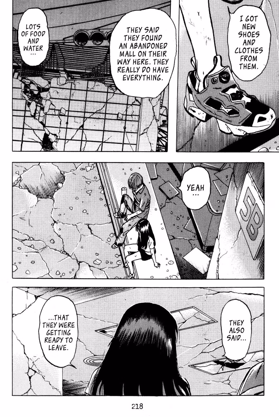 Dragon Head Chapter 3 page 215 - 