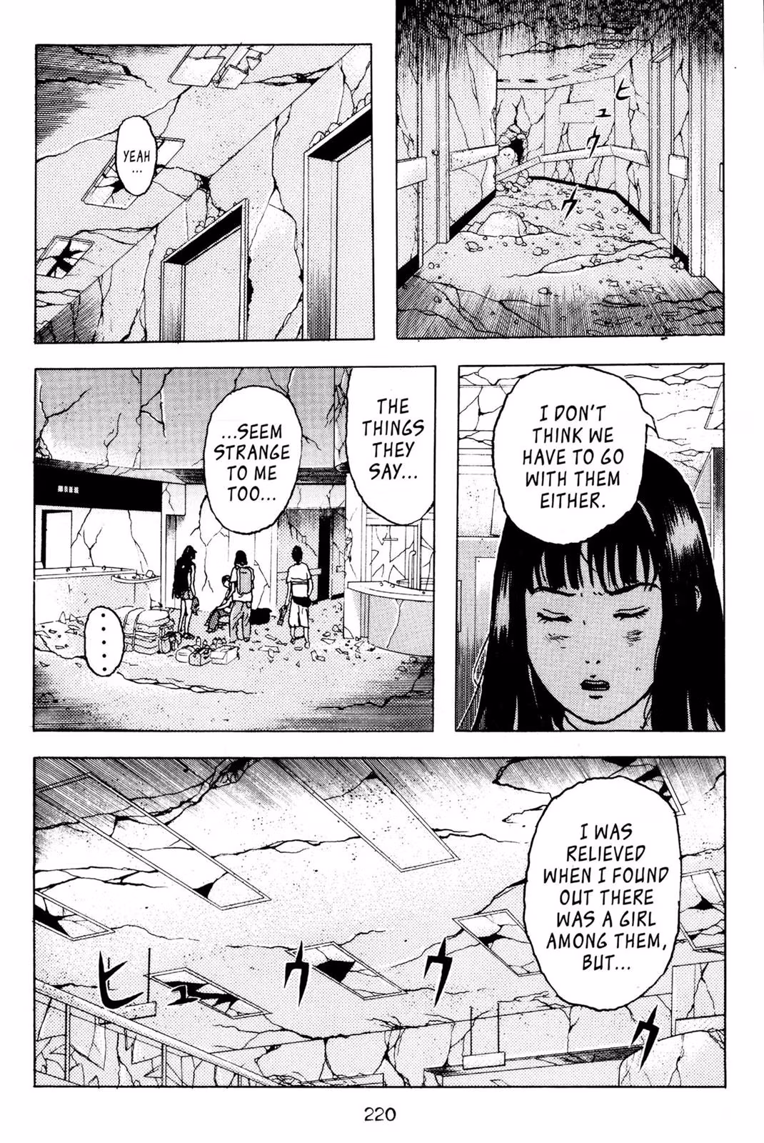 Dragon Head Chapter 3 page 217 - 