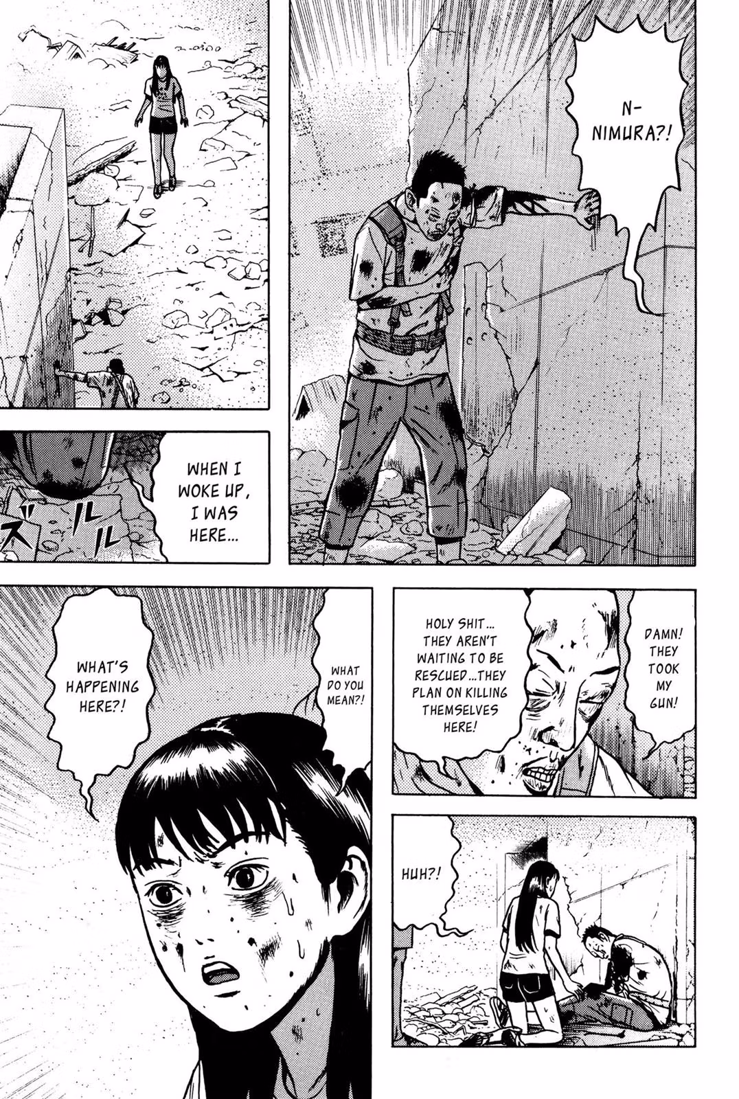 Dragon Head Chapter 6 page 55 - 