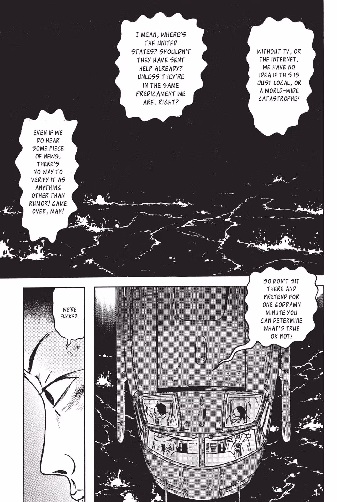 Dragon Head Chapter 7 page 158 - 