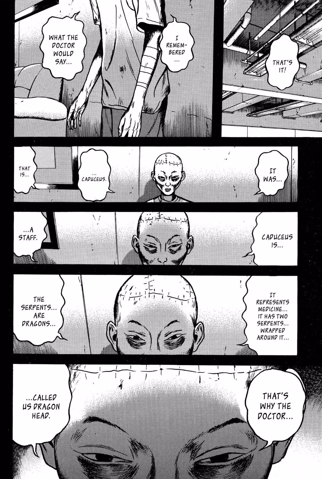 Dragon Head Chapter 9 page 166 - 