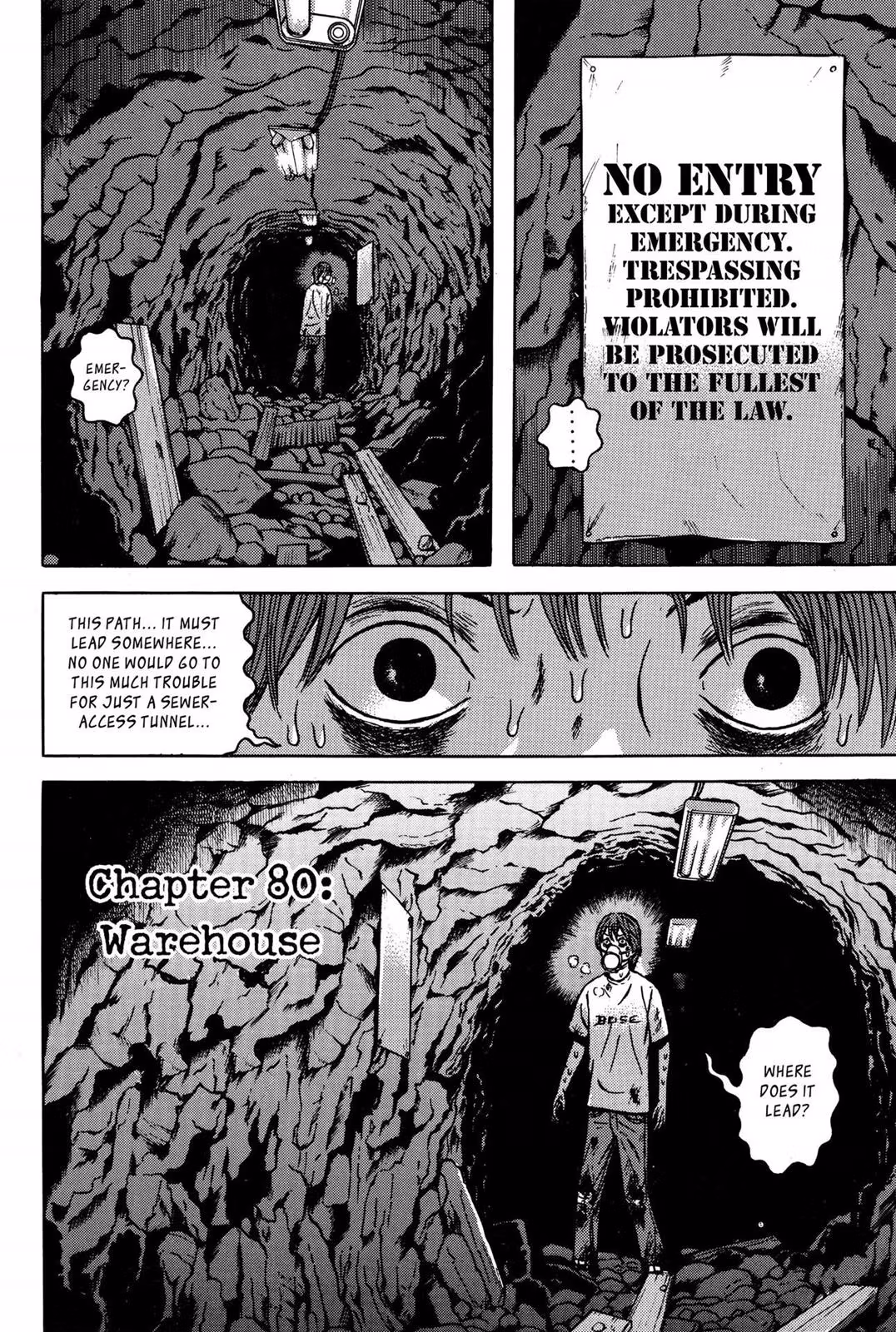 Dragon Head Chapter 9 page 82 - 