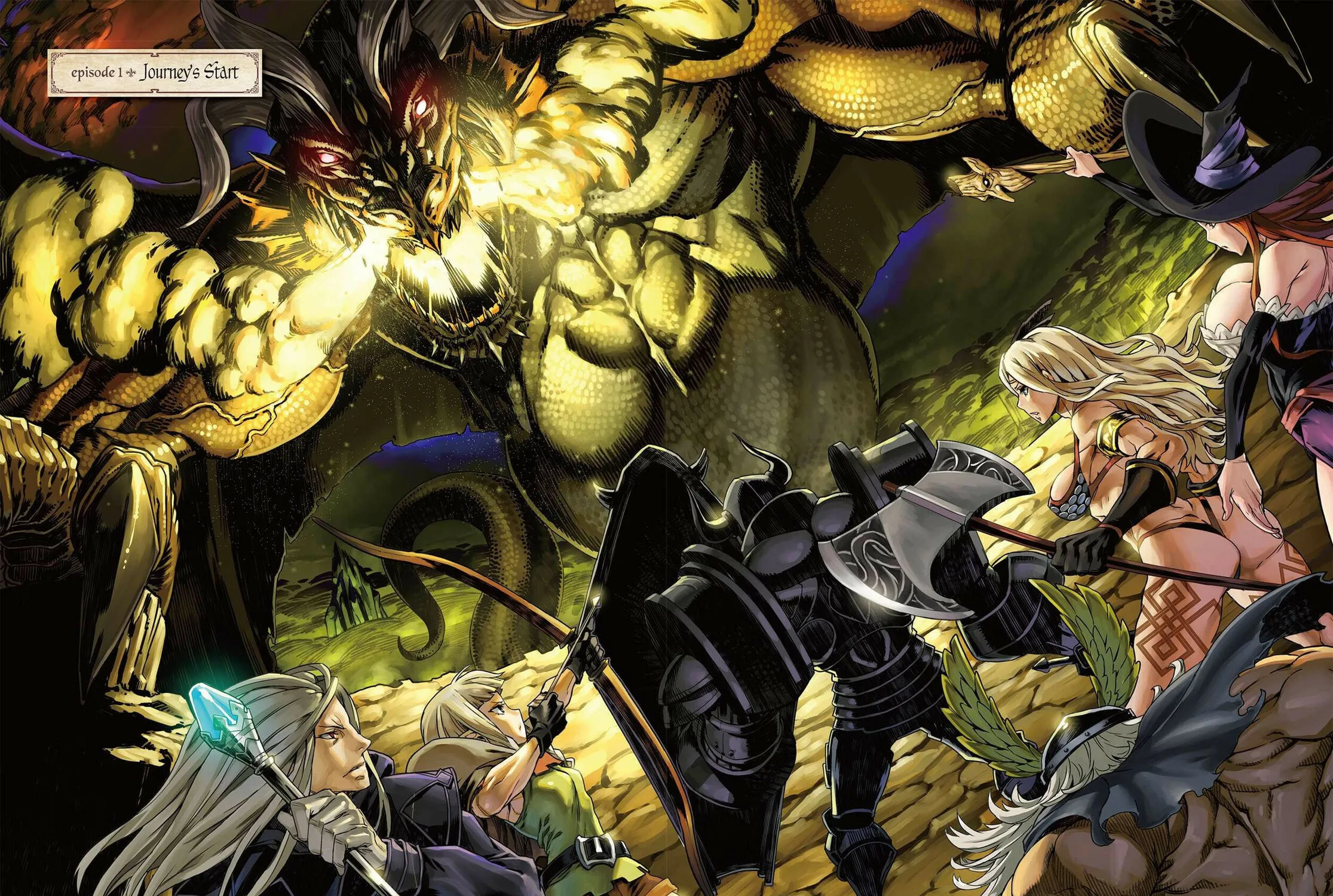 Dragon's Crown Chapter 1 page 3 - 