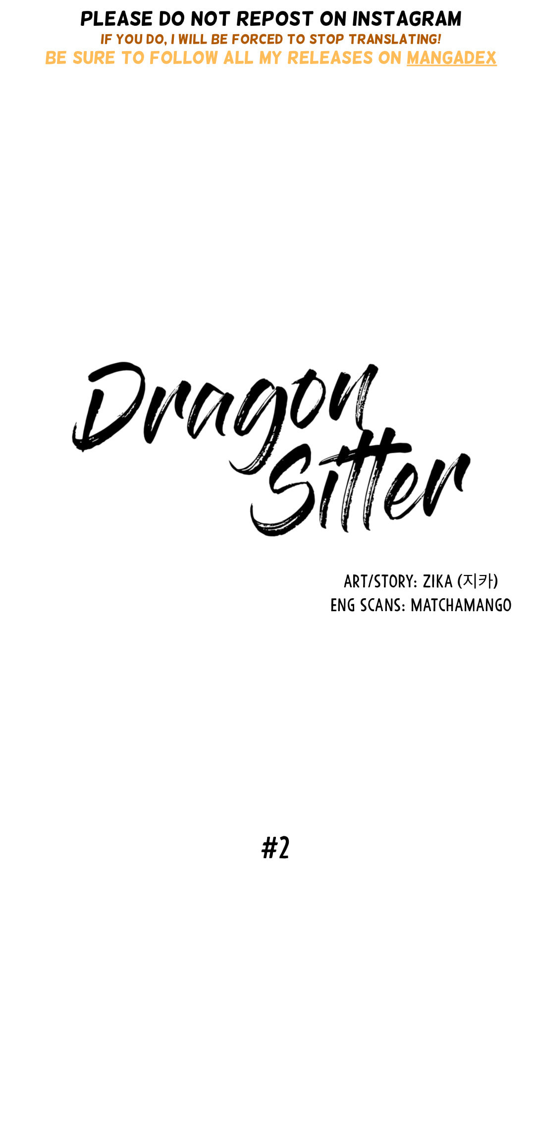 Dragonsitter Chapter 2 page 1 - 