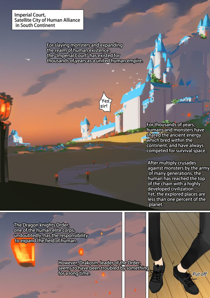 Drakosm Begins – Fallen Hero Drakosm 2 Chapter 1 page 3 - 