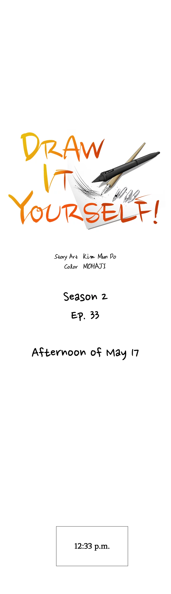 DRAW IT YOURSELF! Chapter 29.3 page 1 - 