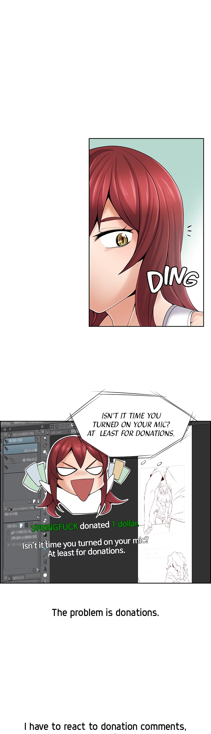 DRAW IT YOURSELF! Chapter 29.9 page 15 - 