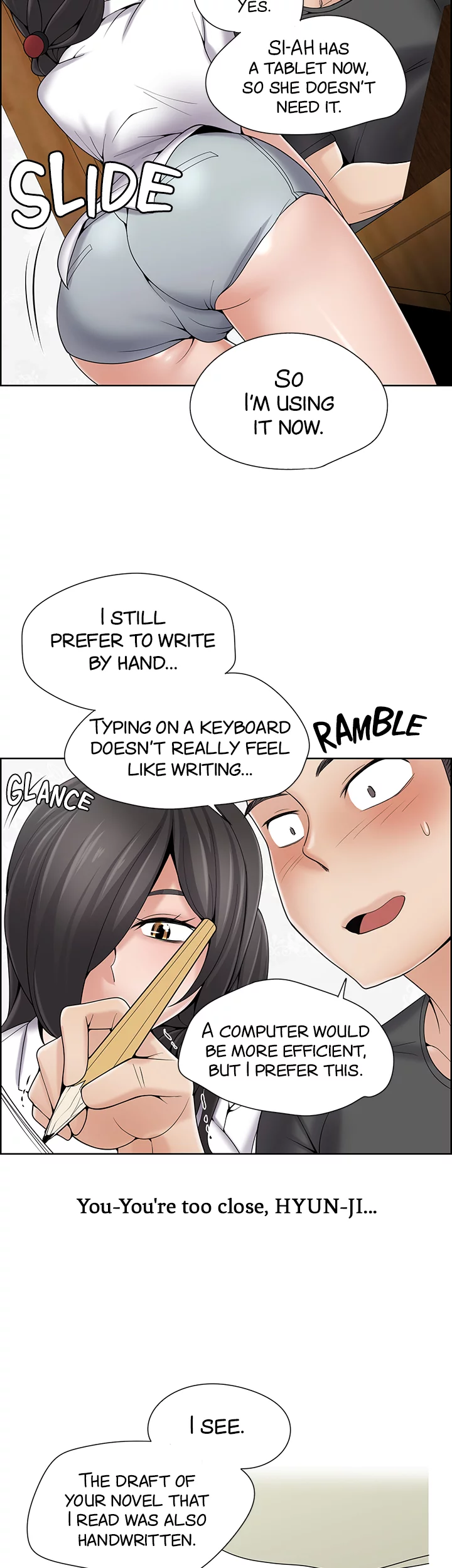DRAW IT YOURSELF! Chapter 29.9 page 35 - 