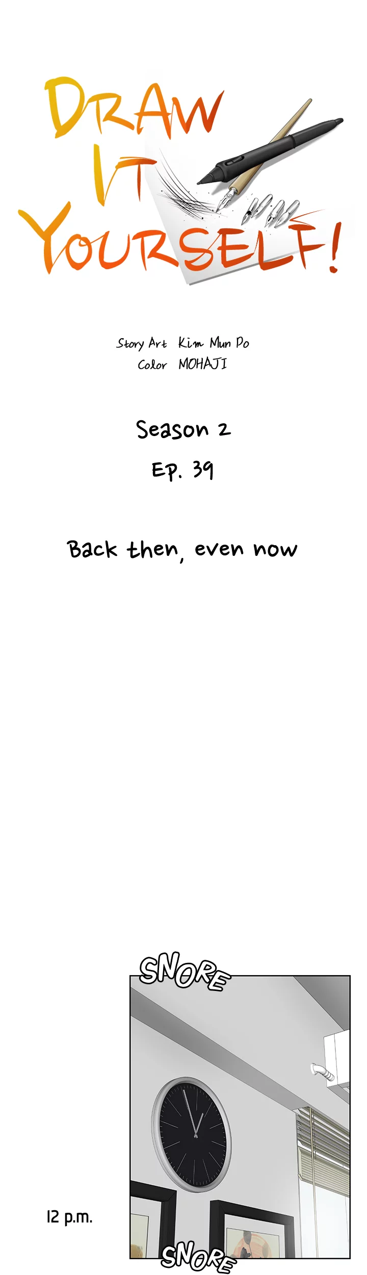 DRAW IT YOURSELF! Chapter 29.9 page 10 - 