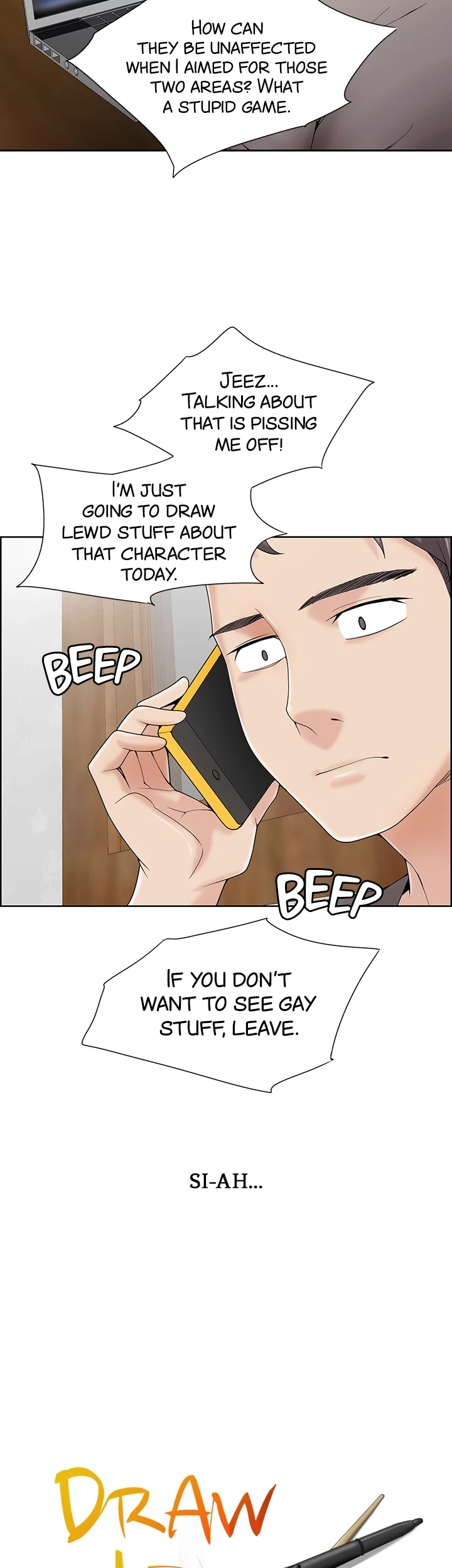 DRAW IT YOURSELF! Chapter 30.1 page 4 - 