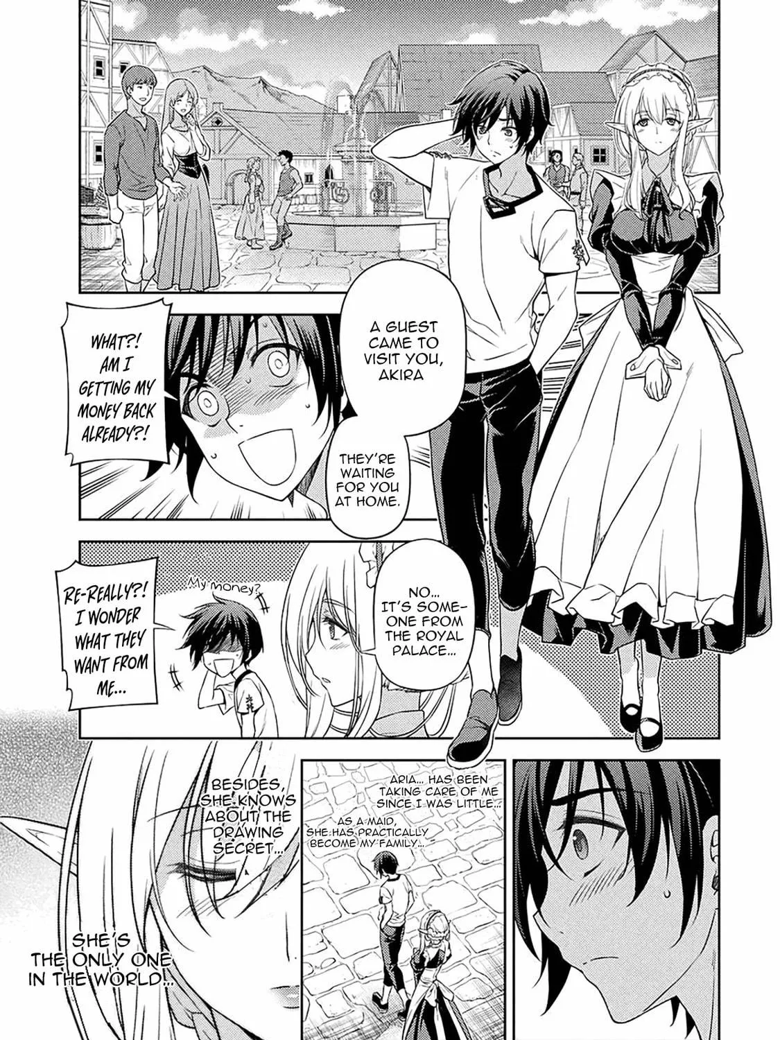 Drawing: Saikyou Mangaka wa Oekaki Skill de Isekai Musou Suru! Chapter 11 page 34 - 