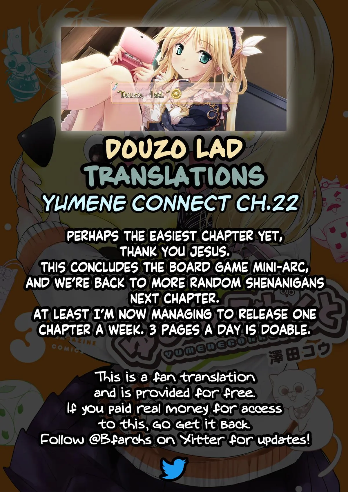 Dreamcatnect Chapter 22 page 23 - 