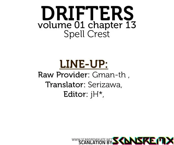 Drifters Chapter 13 page 1 - 