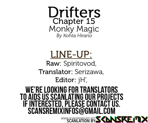 Drifters Chapter 15 page 1 - 