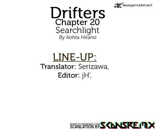 Drifters Chapter 20 page 1 - 