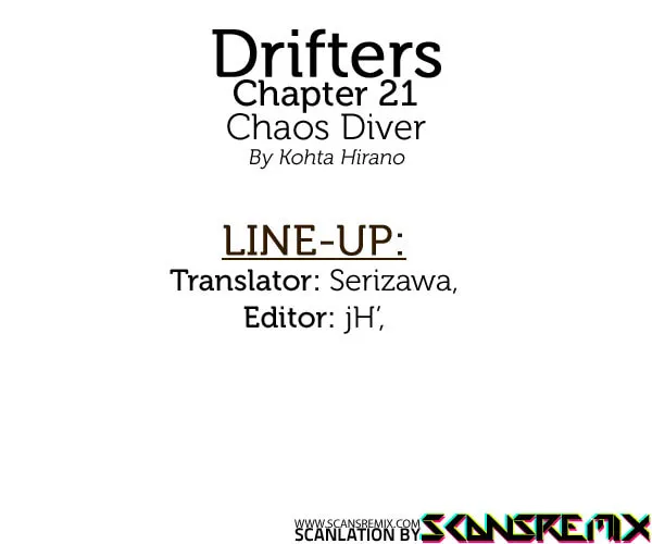 Drifters Chapter 21 page 1 - 