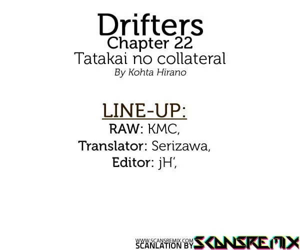 Drifters Chapter 22 page 1 - 