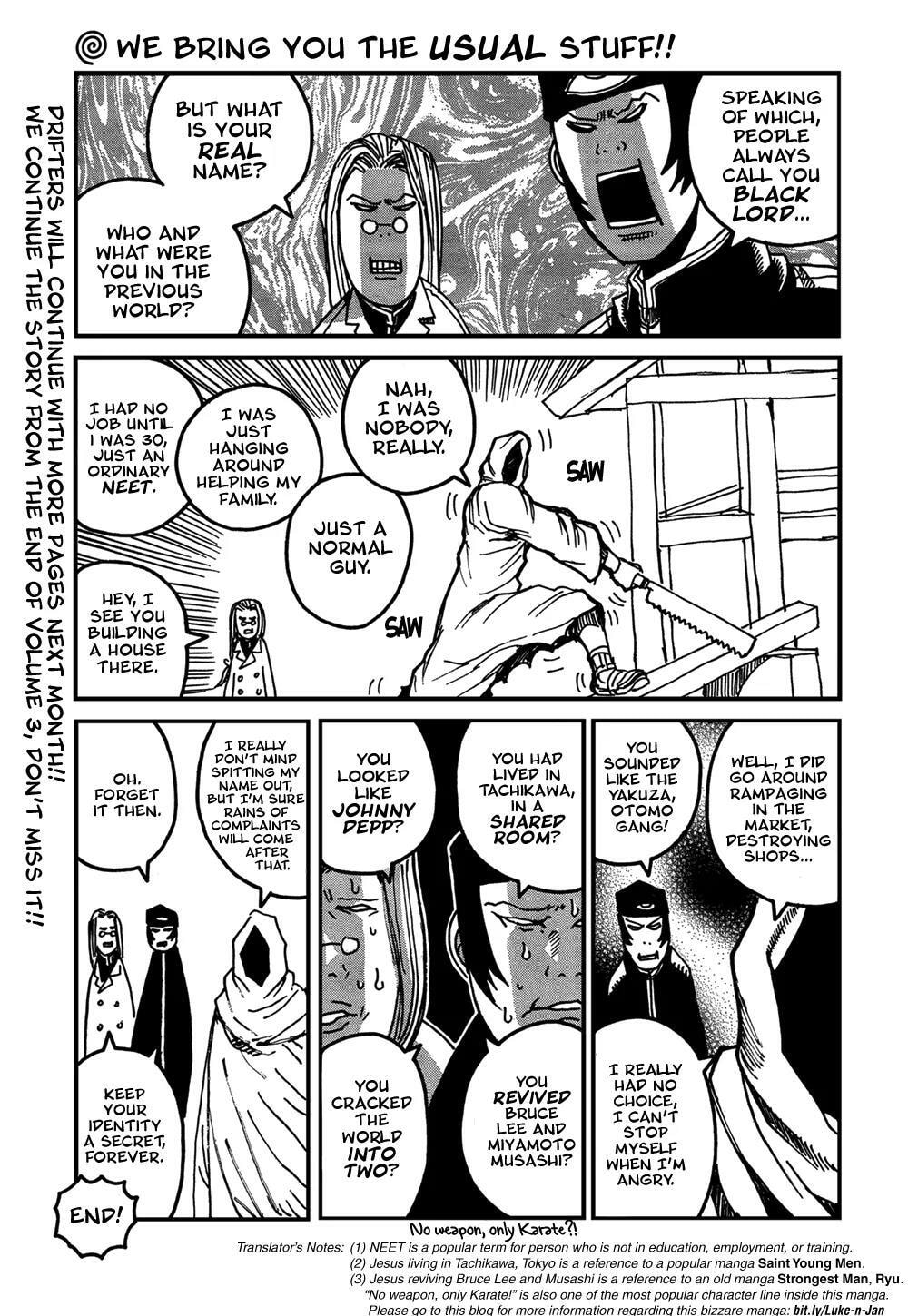 Drifters Chapter 35.5 page 2 - 