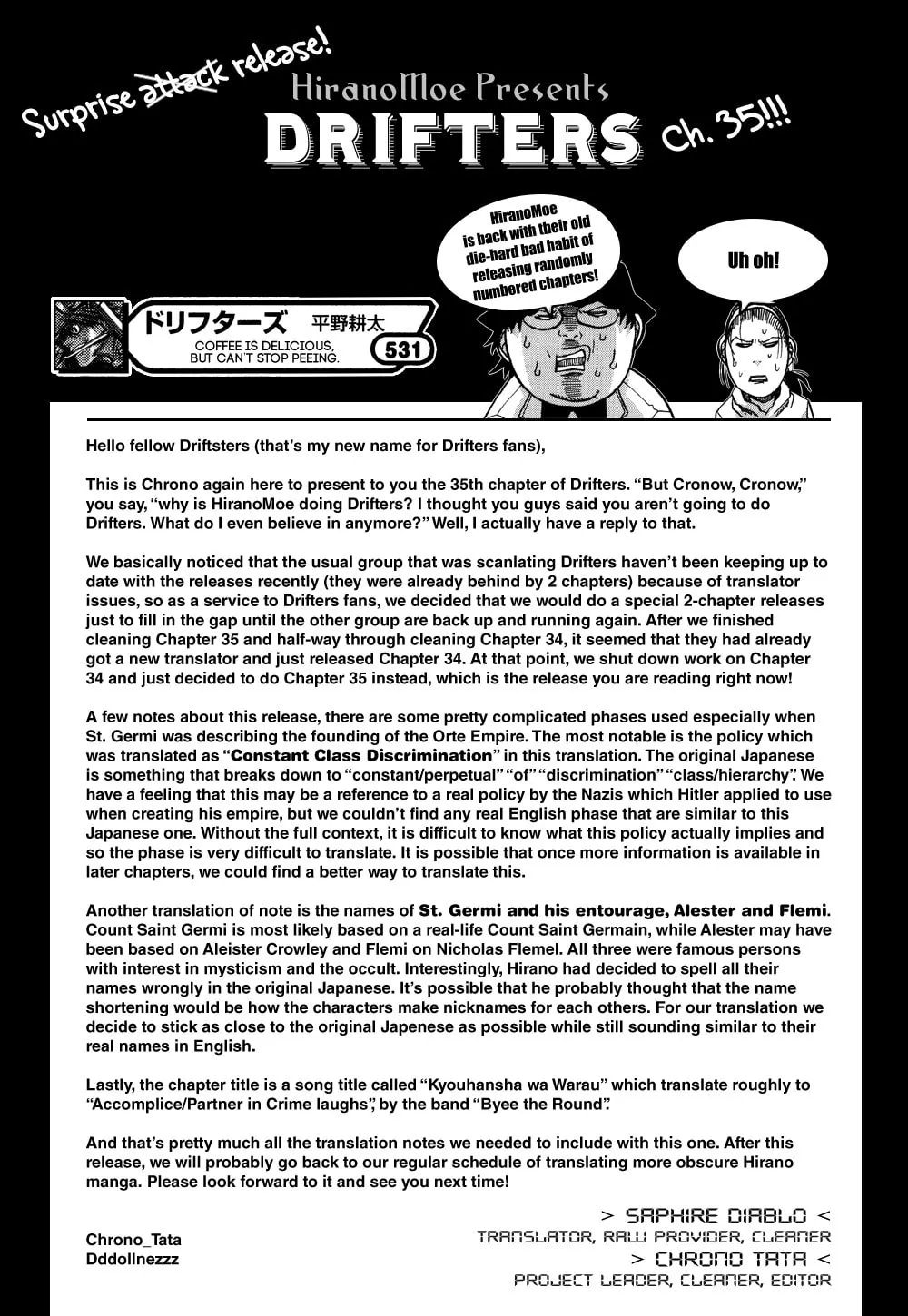 Drifters Chapter 35 page 22 - 