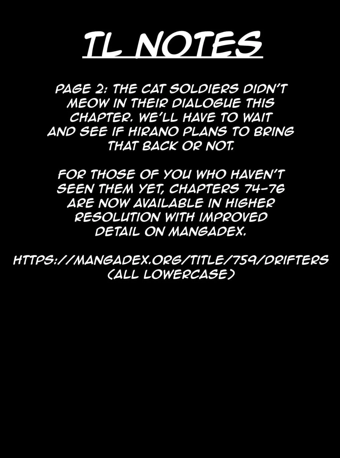 Drifters Chapter 77 page 34 - 