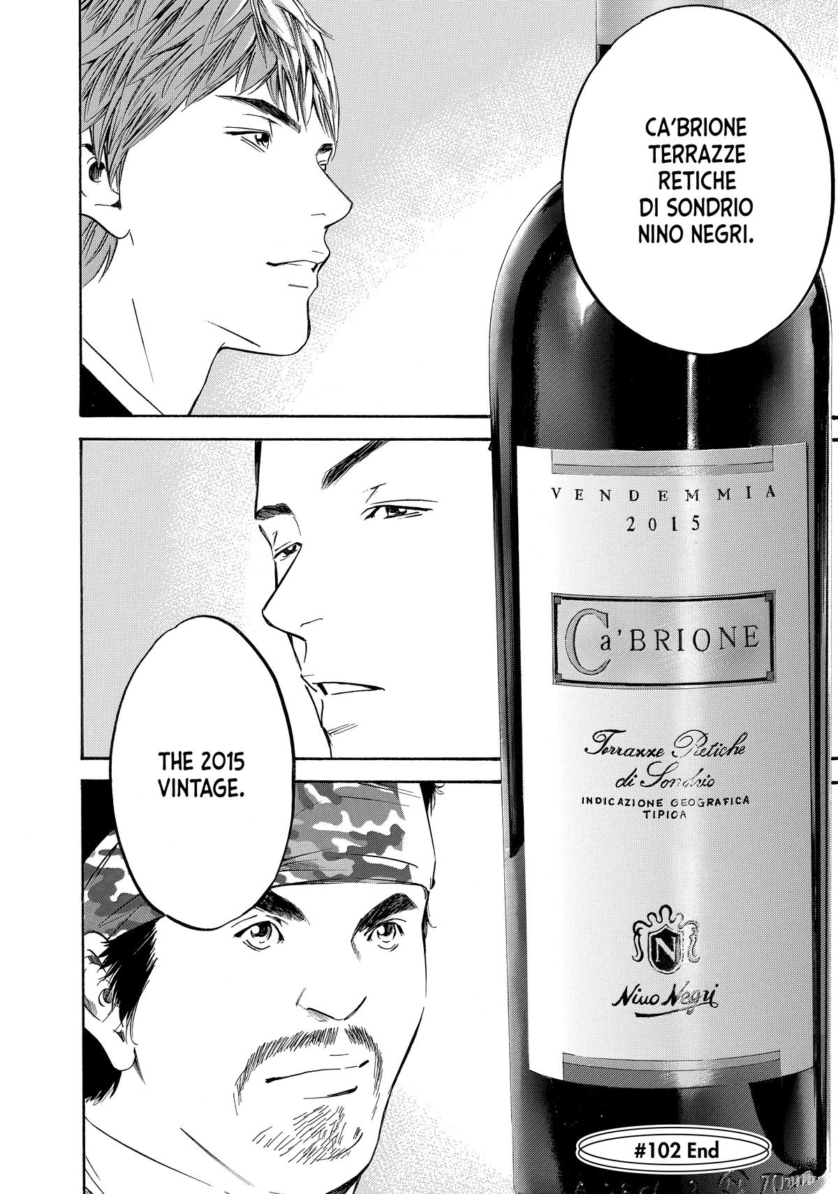 Drops of God - Mariage Chapter 102 page 20 - 
