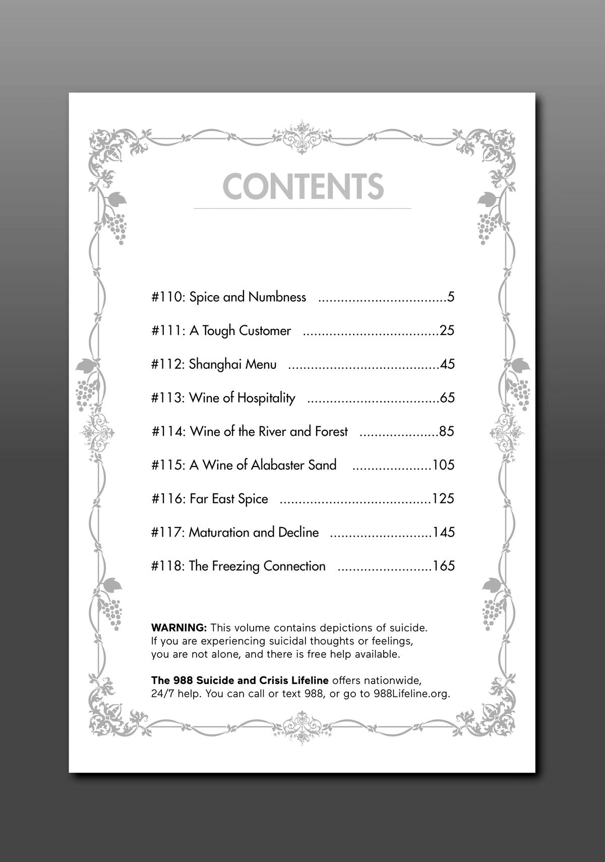 Drops of God - Mariage Chapter 110 page 5 - 