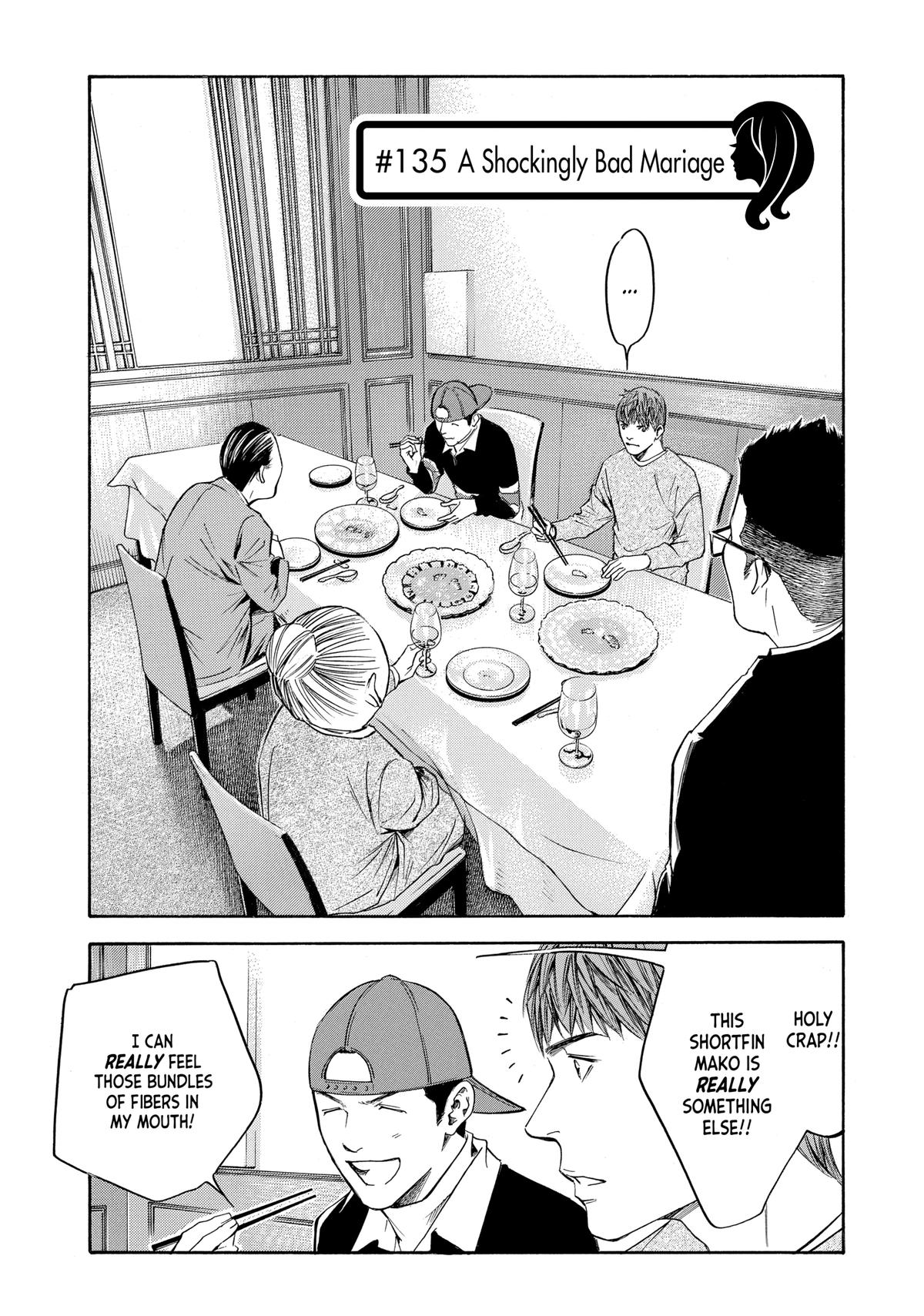 Drops of God - Mariage Chapter 135 page 1 - 