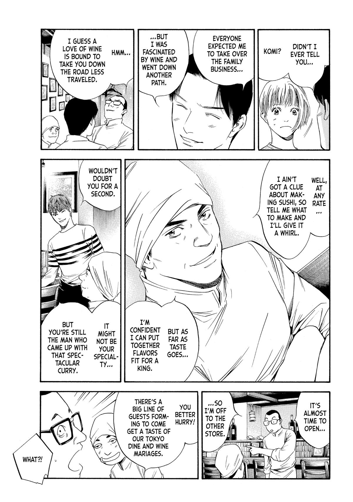 Drops of God - Mariage Chapter 27 page 13 - 