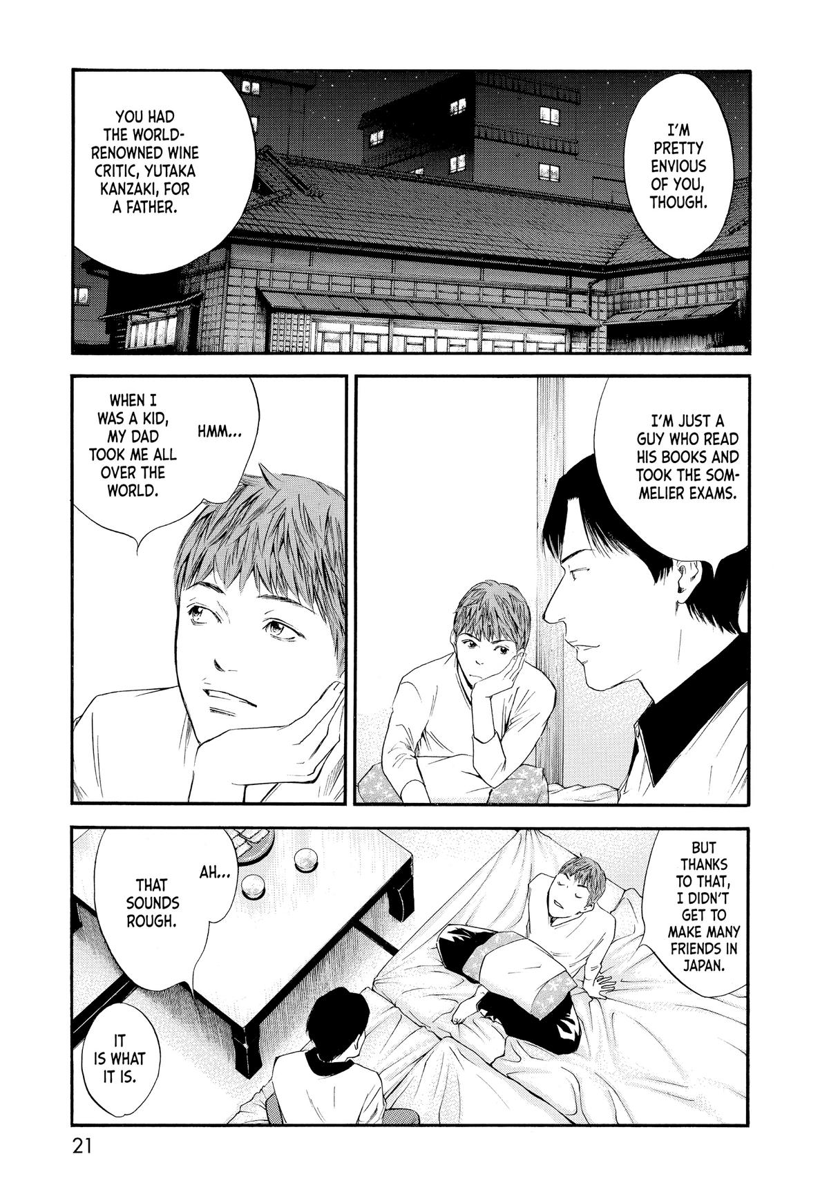 Drops of God - Mariage Chapter 29 page 21 - 