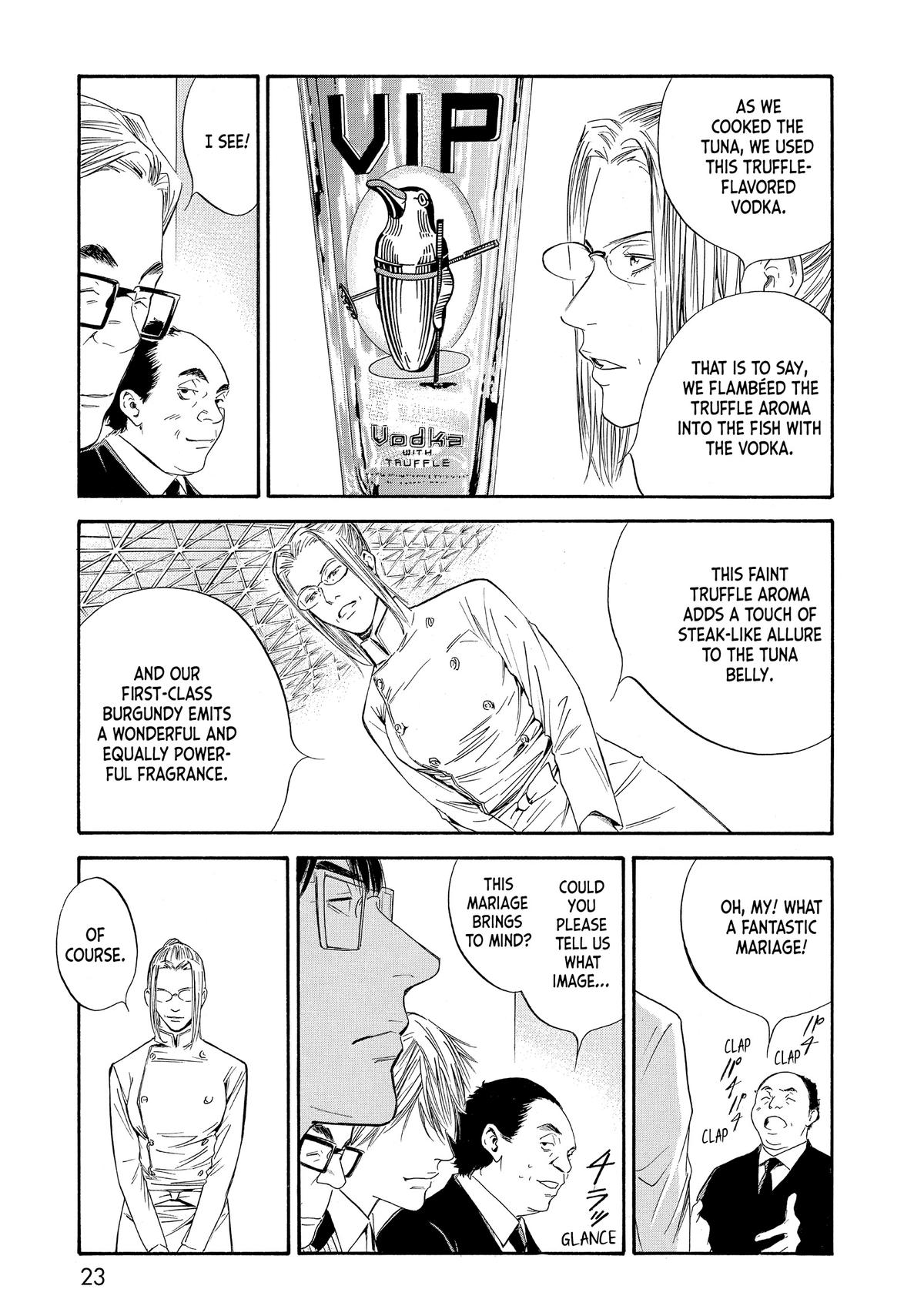 Drops of God - Mariage Chapter 38 page 23 - 