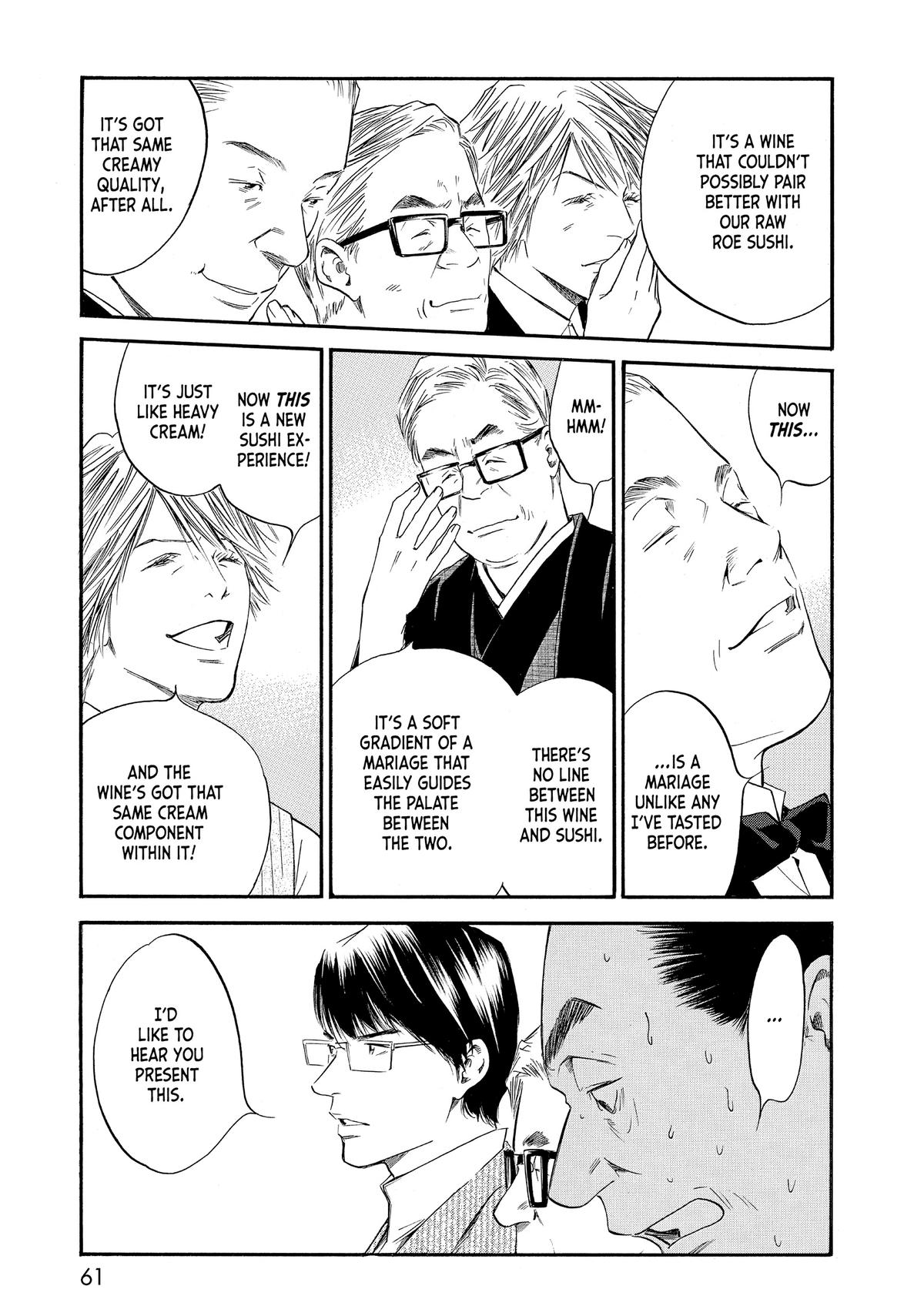 Drops of God - Mariage Chapter 40 page 14 - 