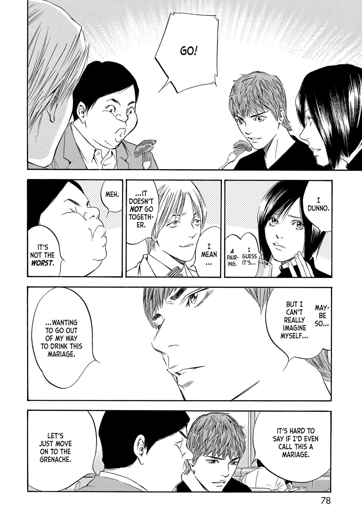 Drops of God - Mariage Chapter 50 page 14 - 
