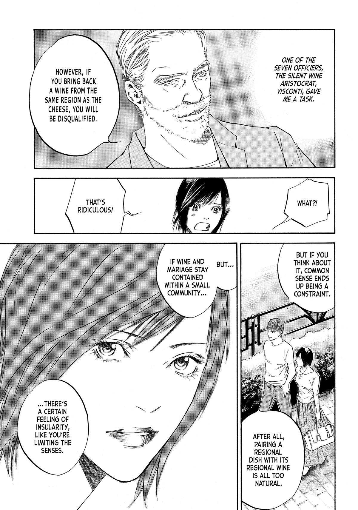 Drops of God - Mariage Chapter 52 page 17 - 