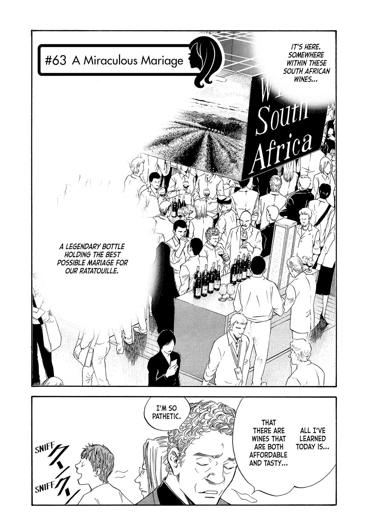 Drops of God - Mariage Chapter 63 page 1 - 