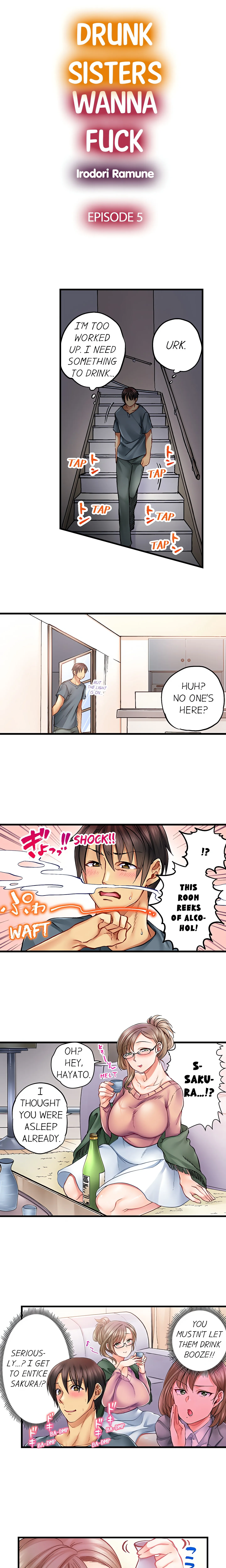 Drunk Sisters Wanna Fuck Chapter 5 page 1 - 