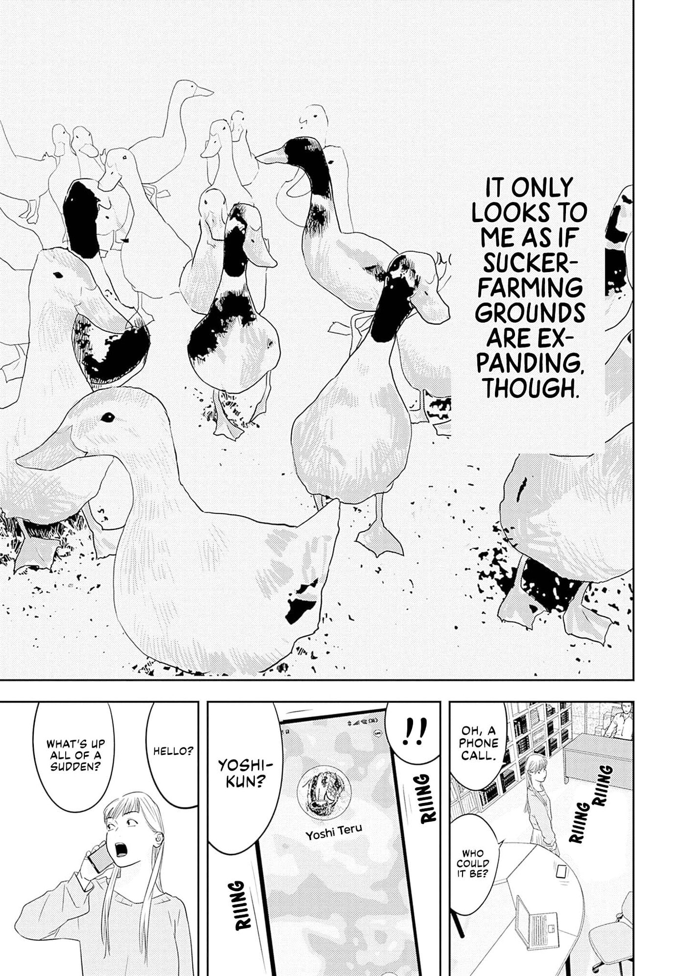 Duck Leeks are Poisonous: Professor Kamo's Lecture on Human Economics Chapter 45 page 23 - 
