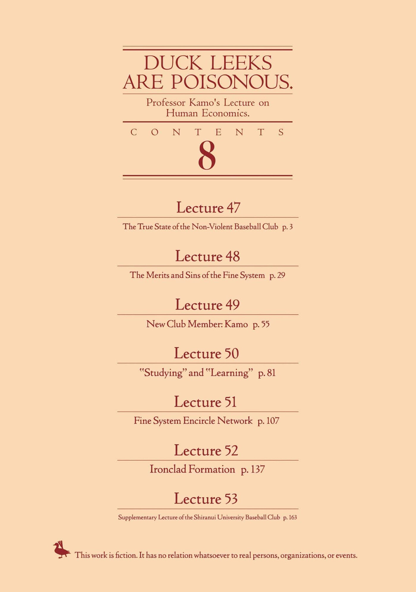 Duck Leeks are Poisonous: Professor Kamo's Lecture on Human Economics Chapter 47 page 4 - 