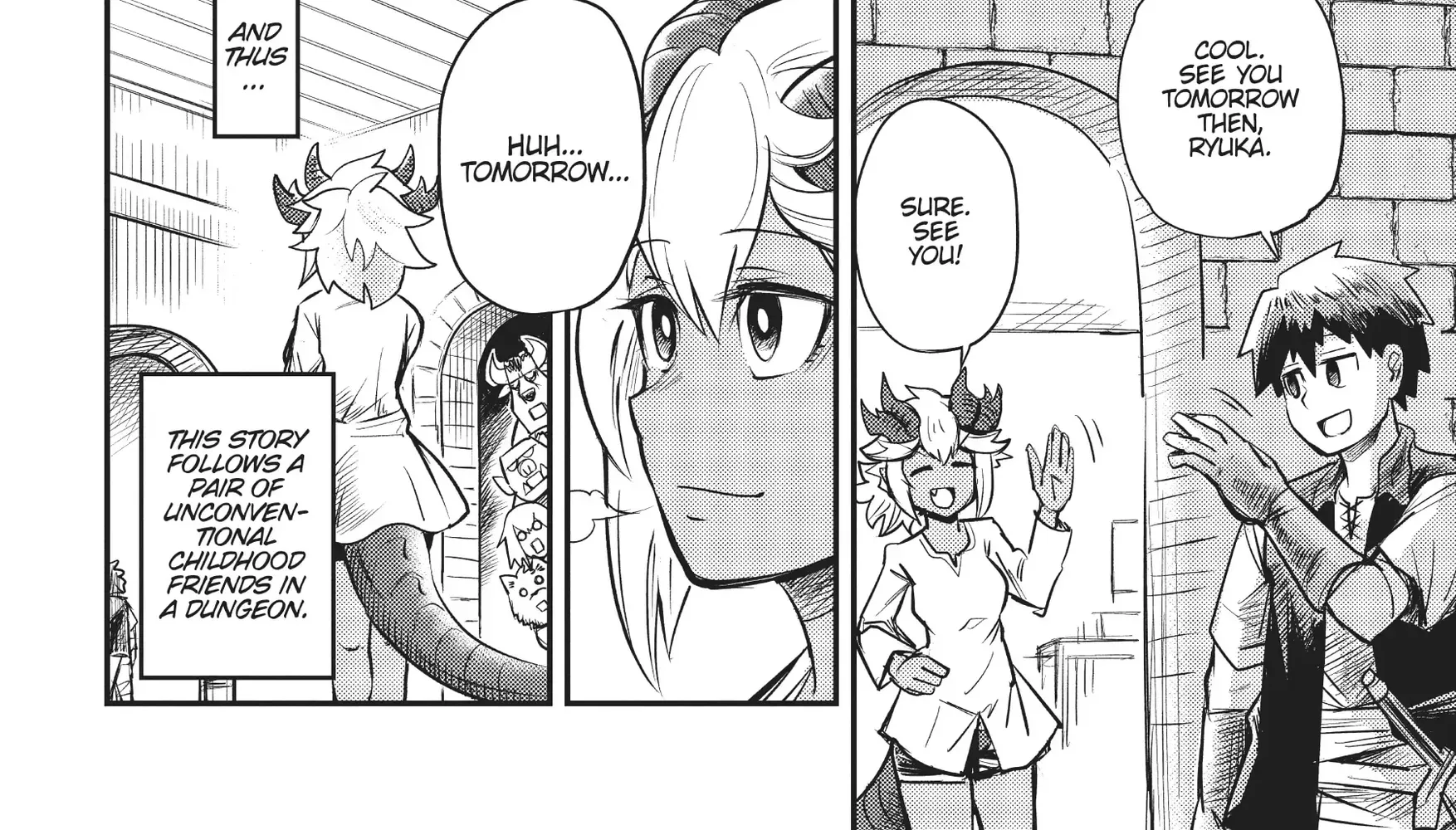 Dungeon Childhood Friends Chapter 1 page 36 - 