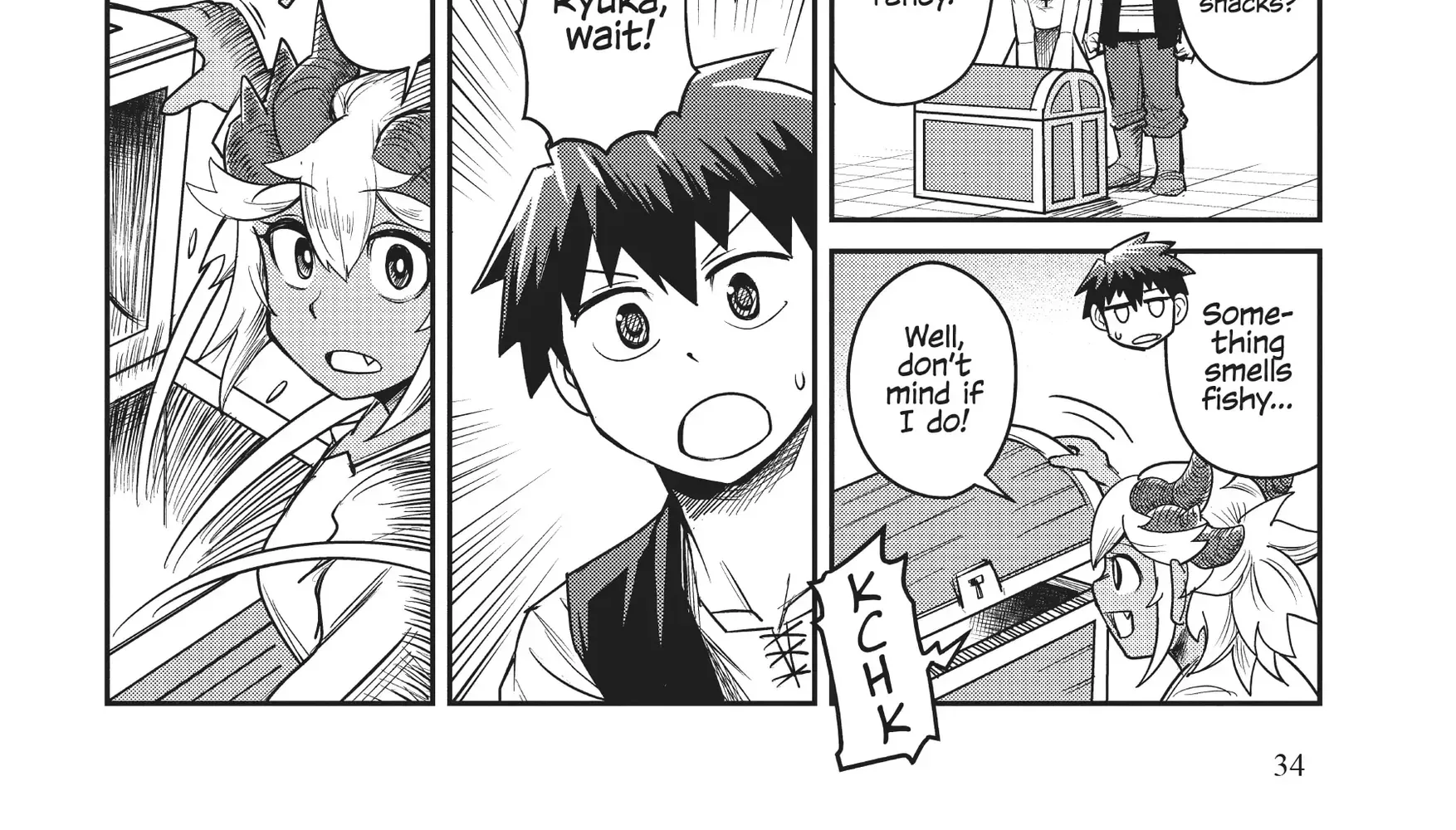 Dungeon Childhood Friends Chapter 12 page 4 - 