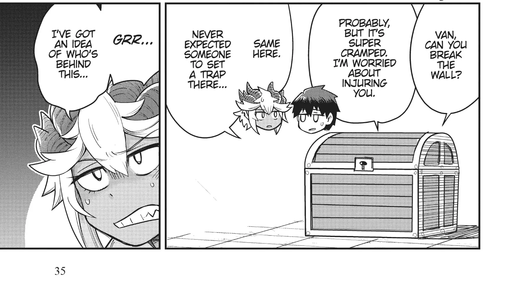 Dungeon Childhood Friends Chapter 12 page 6 - 