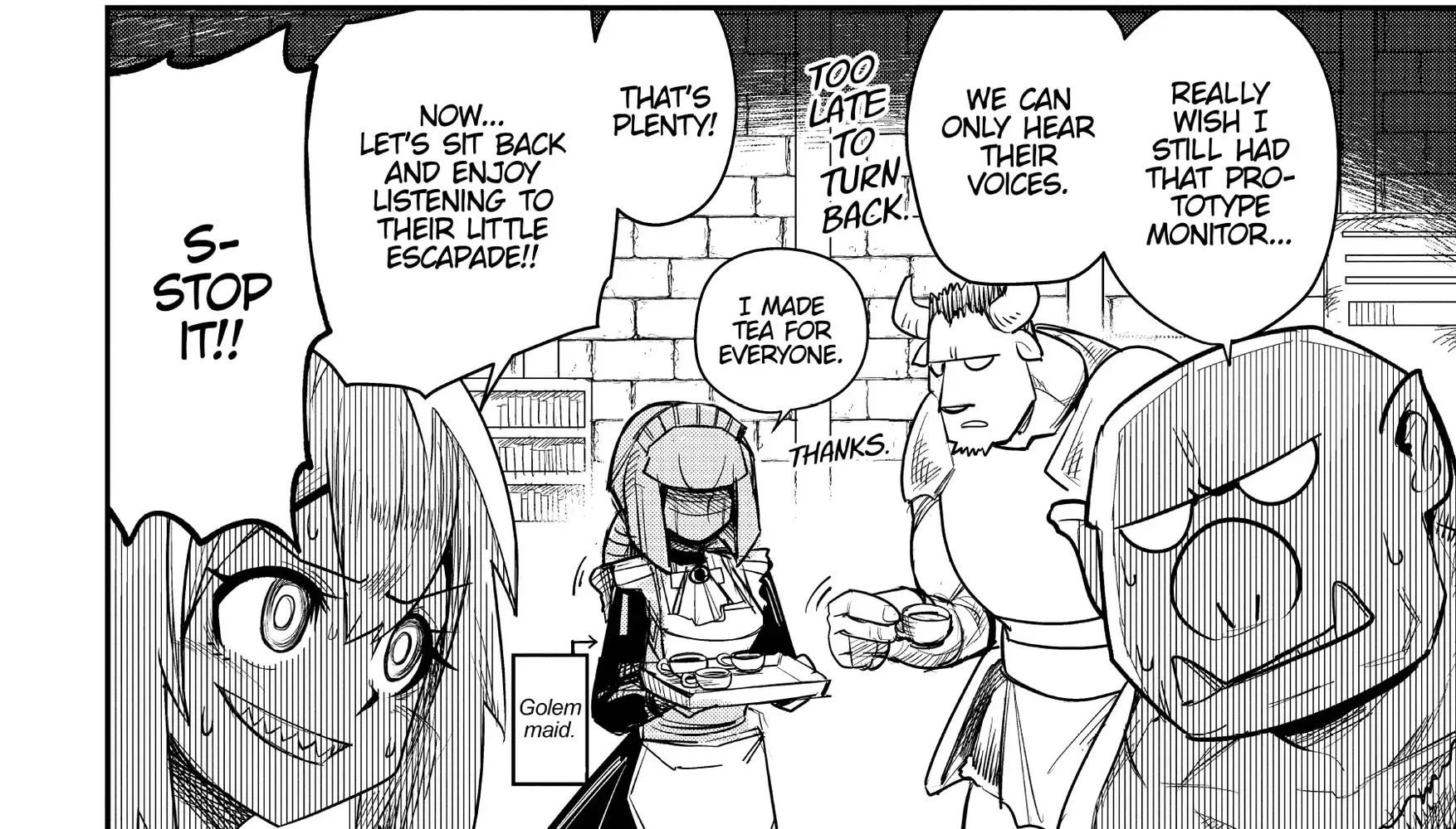 Dungeon Childhood Friends Chapter 12 page 8 - 