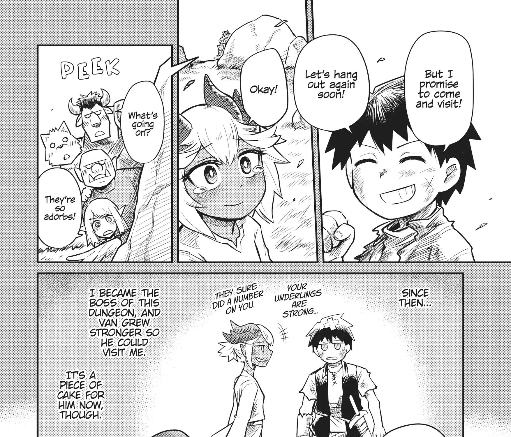 Dungeon Childhood Friends Chapter 2 page 11 - 