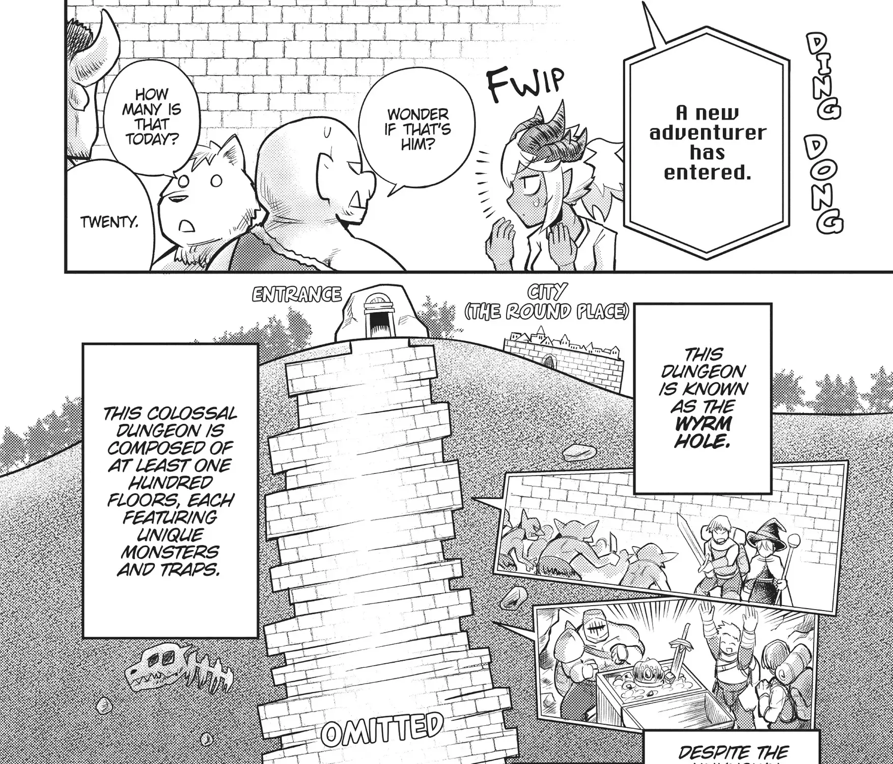Dungeon Childhood Friends Chapter 2 page 15 - 