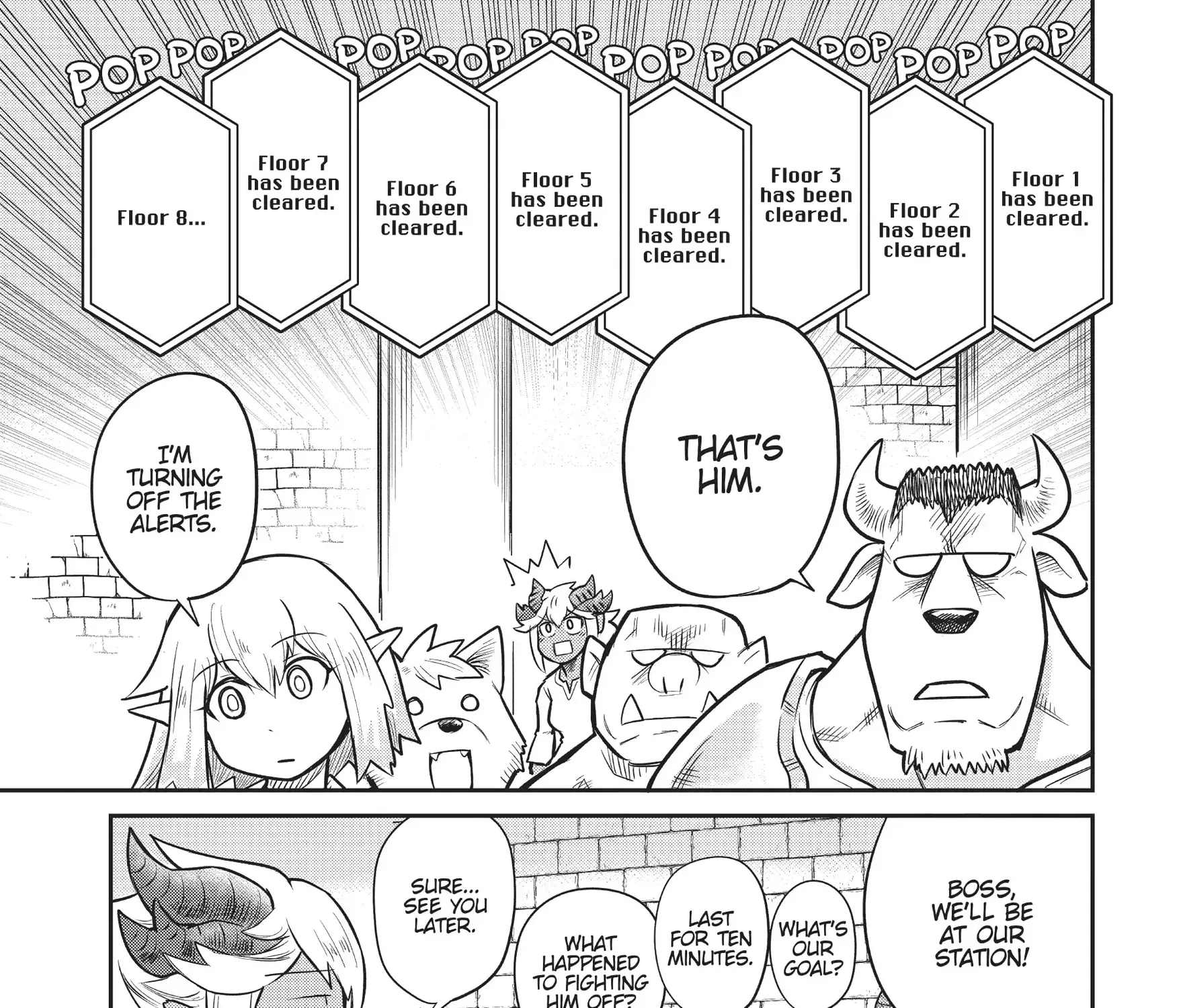 Dungeon Childhood Friends Chapter 2 page 17 - 