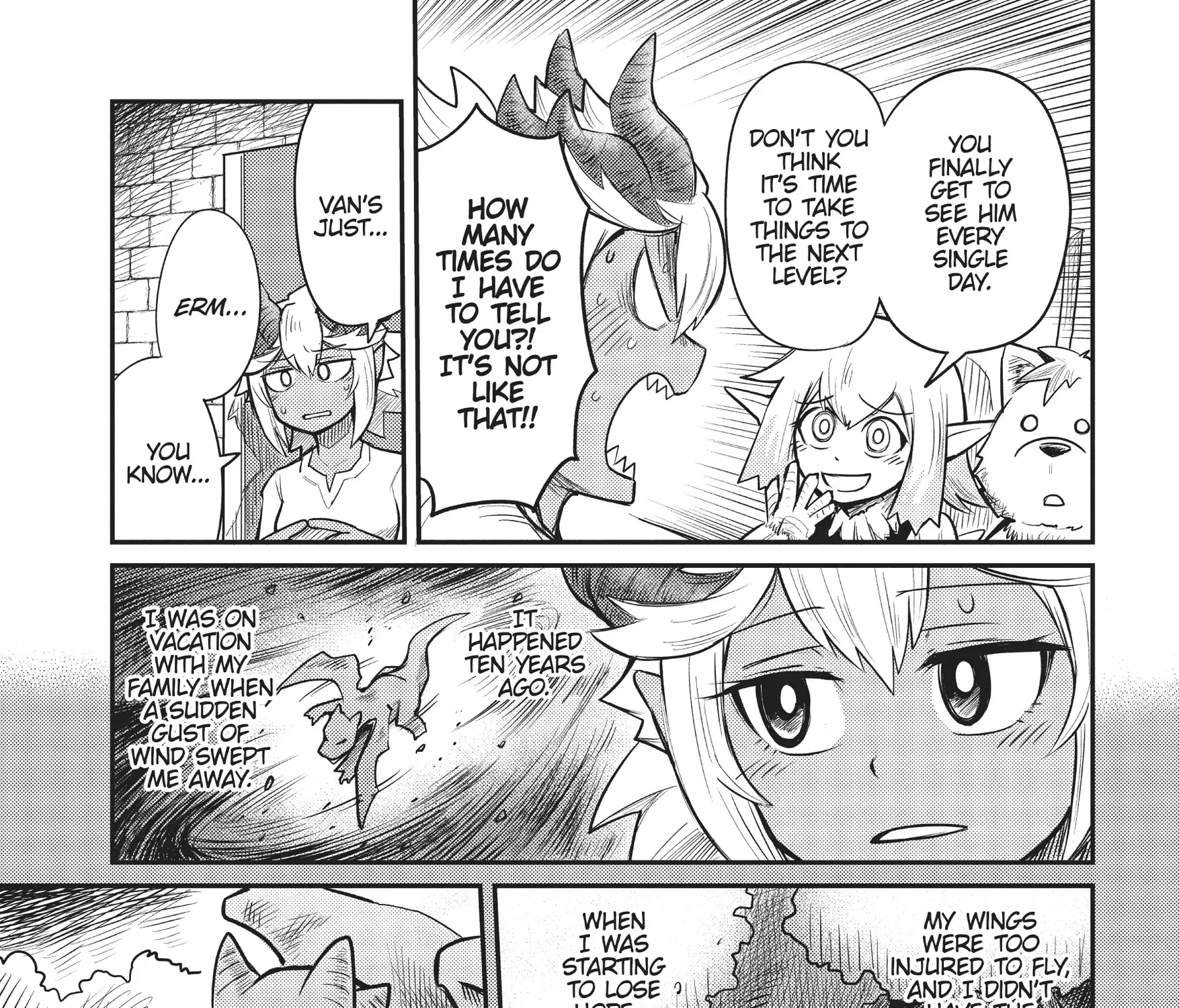 Dungeon Childhood Friends Chapter 2 page 5 - 