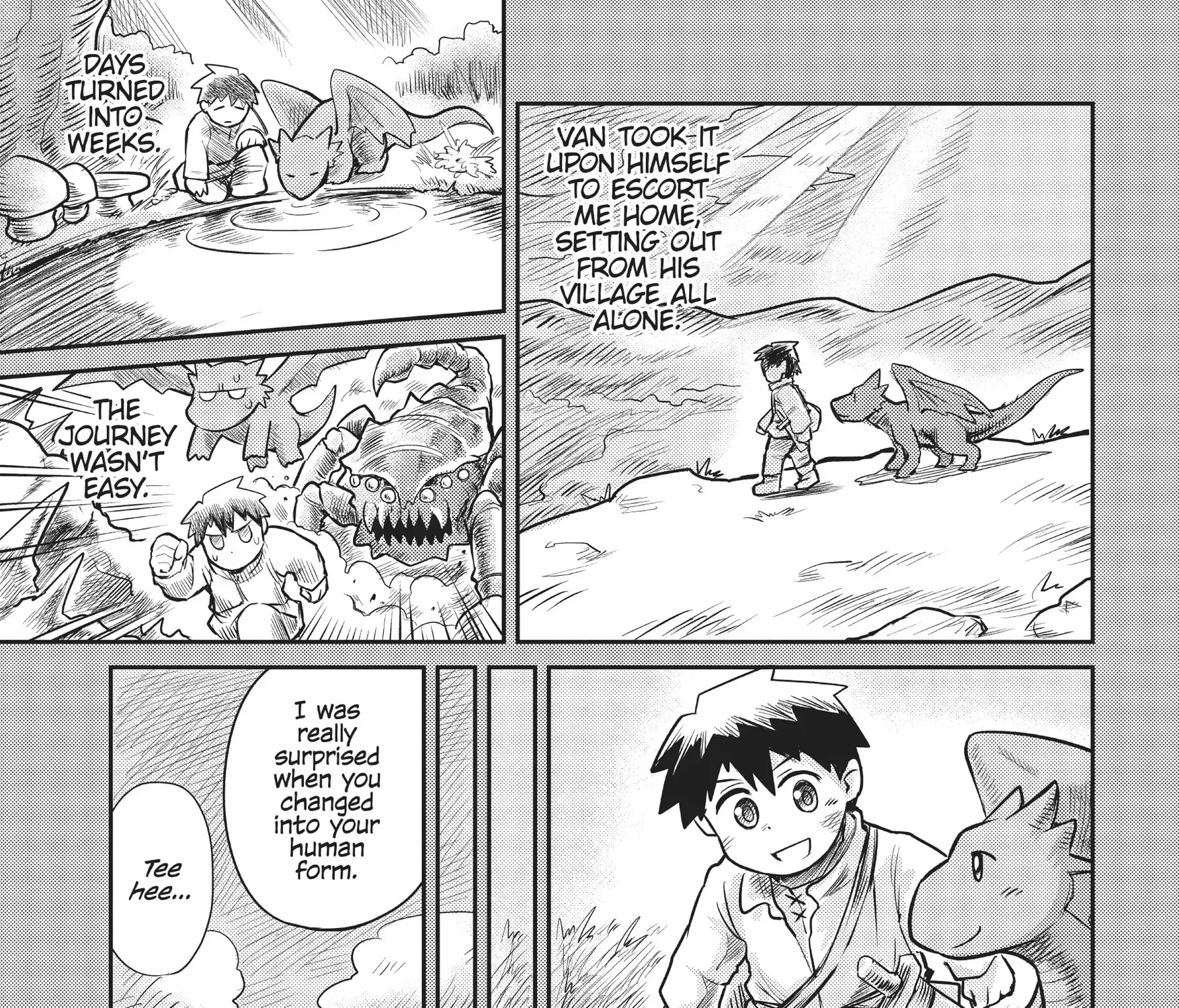 Dungeon Childhood Friends Chapter 2 page 9 - 