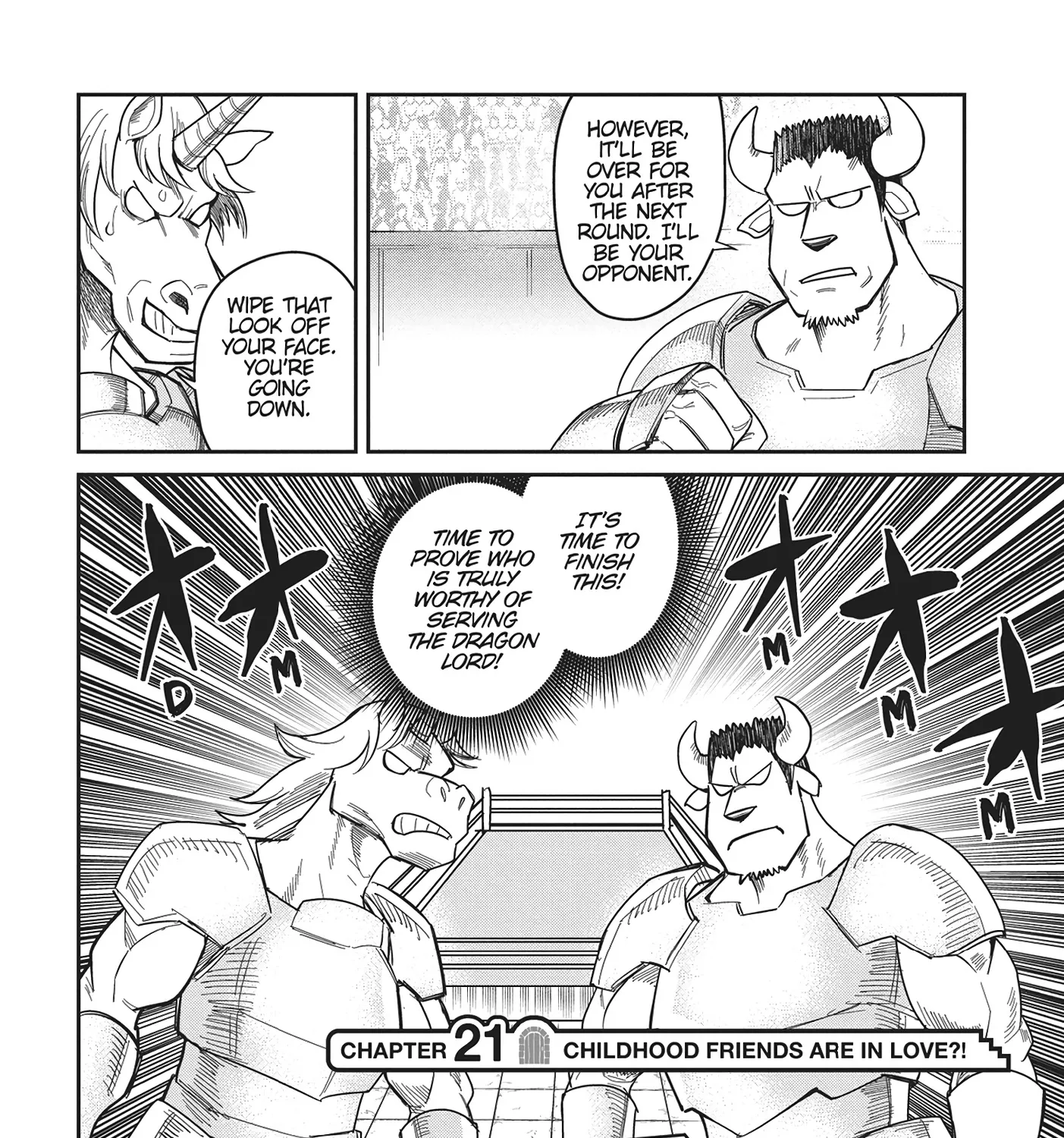 Dungeon Childhood Friends Chapter 21 page 3 - 