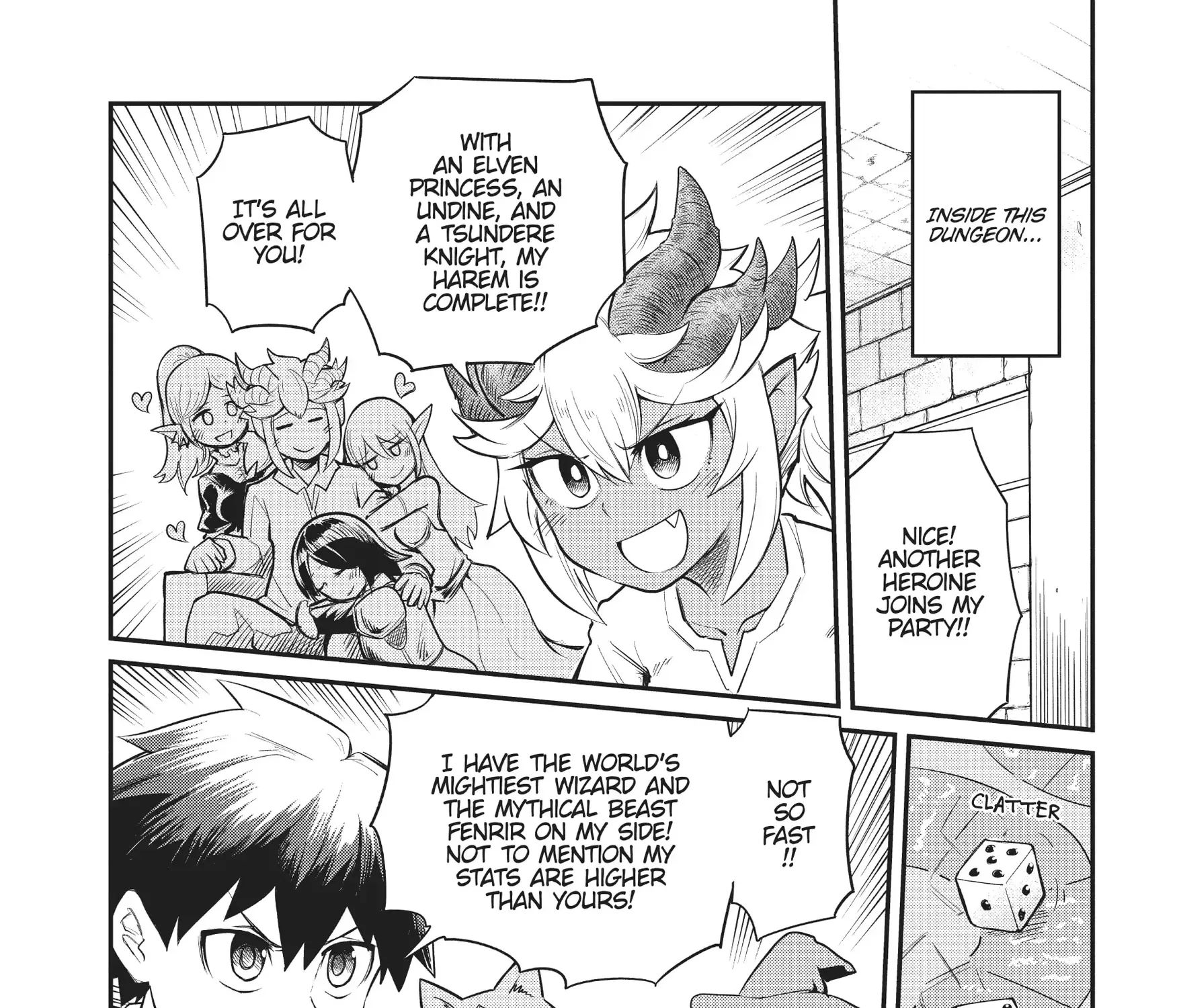 Dungeon Childhood Friends Chapter 3 page 1 - 